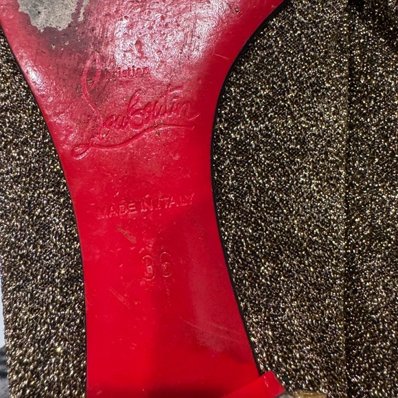 Authentic Christian Louboutin crystal embellished loafers - Picture 13 of 13